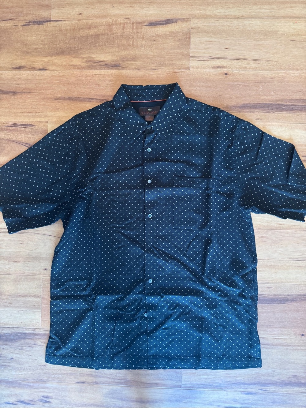 Toscano, Luau, and Axis Men's Silk Blend Shirts Size XL Lot Of 3 - Picture 2 of 7